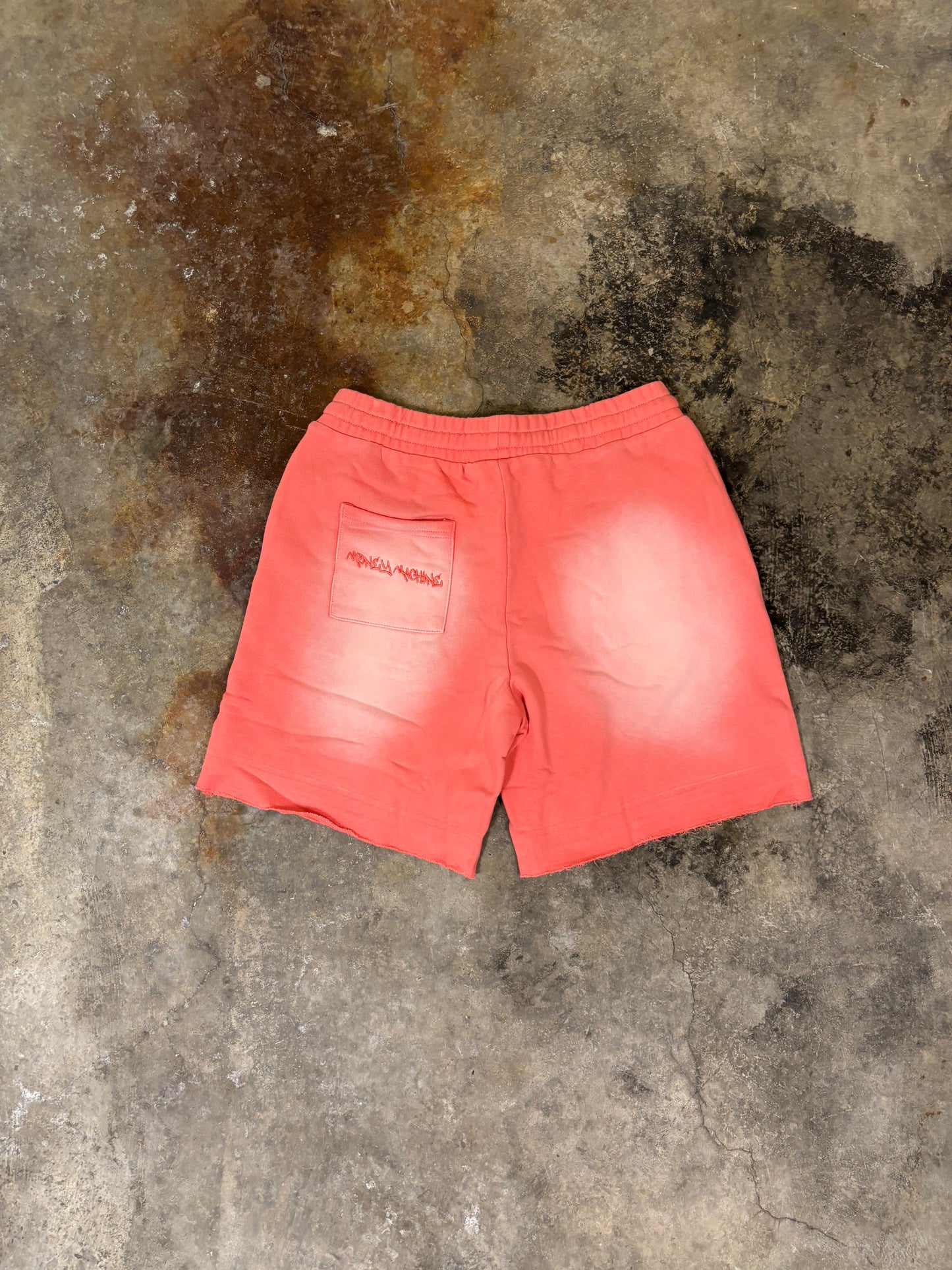 “Money Machine” summer shorts - rosa