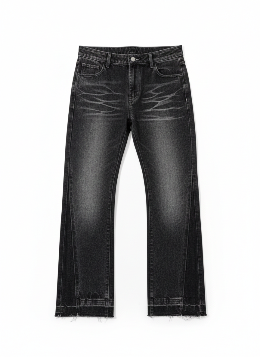 RDW- FLARED JEANS 2.0 ''black out''