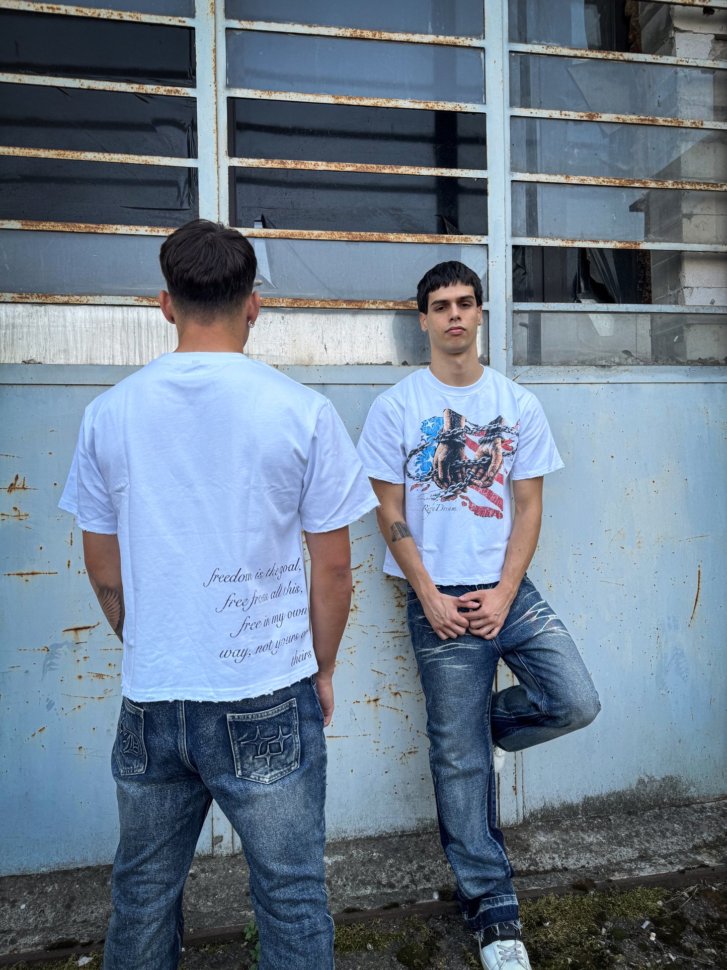 RDW- FLARED JEANS 2.0 ''light blue''