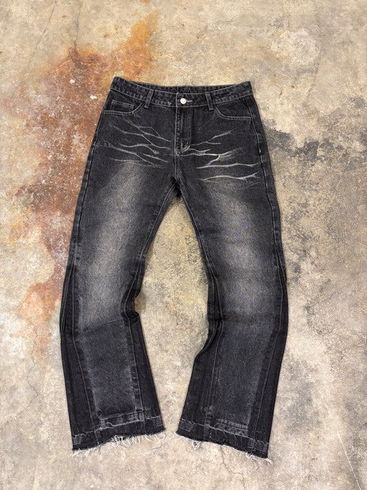 RDW- FLARED JEANS 2.0 ''black out''