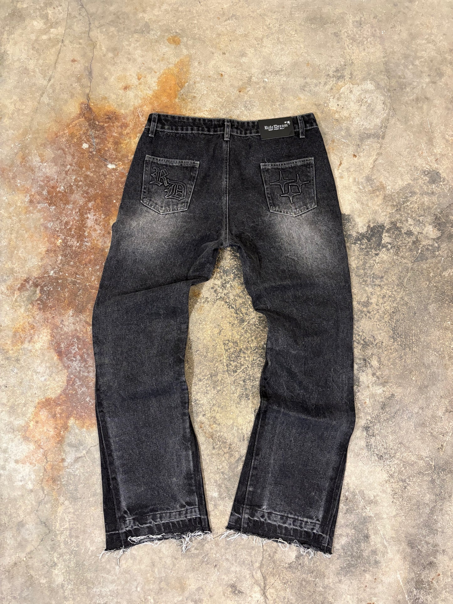 RDW- FLARED JEANS 2.0 ''black out''