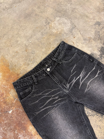 RDW- FLARED JEANS 2.0 ''black out''